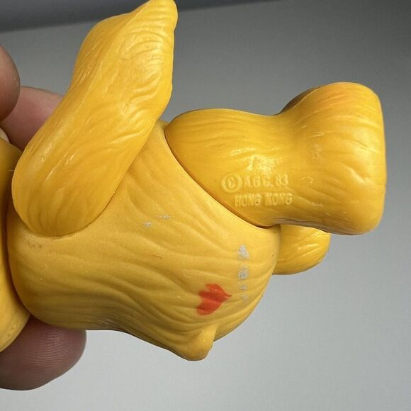 Vintage Care Bears 3” Poseable Figure Birthday Bear 1983 Kenner Cupcake Cake - Picture 6 of 7